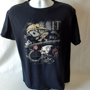 Pop tees IT men's black short sleeve t-shirt